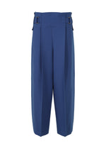 WOOL LIKE FLAT TUCK - BLUE （no.72）