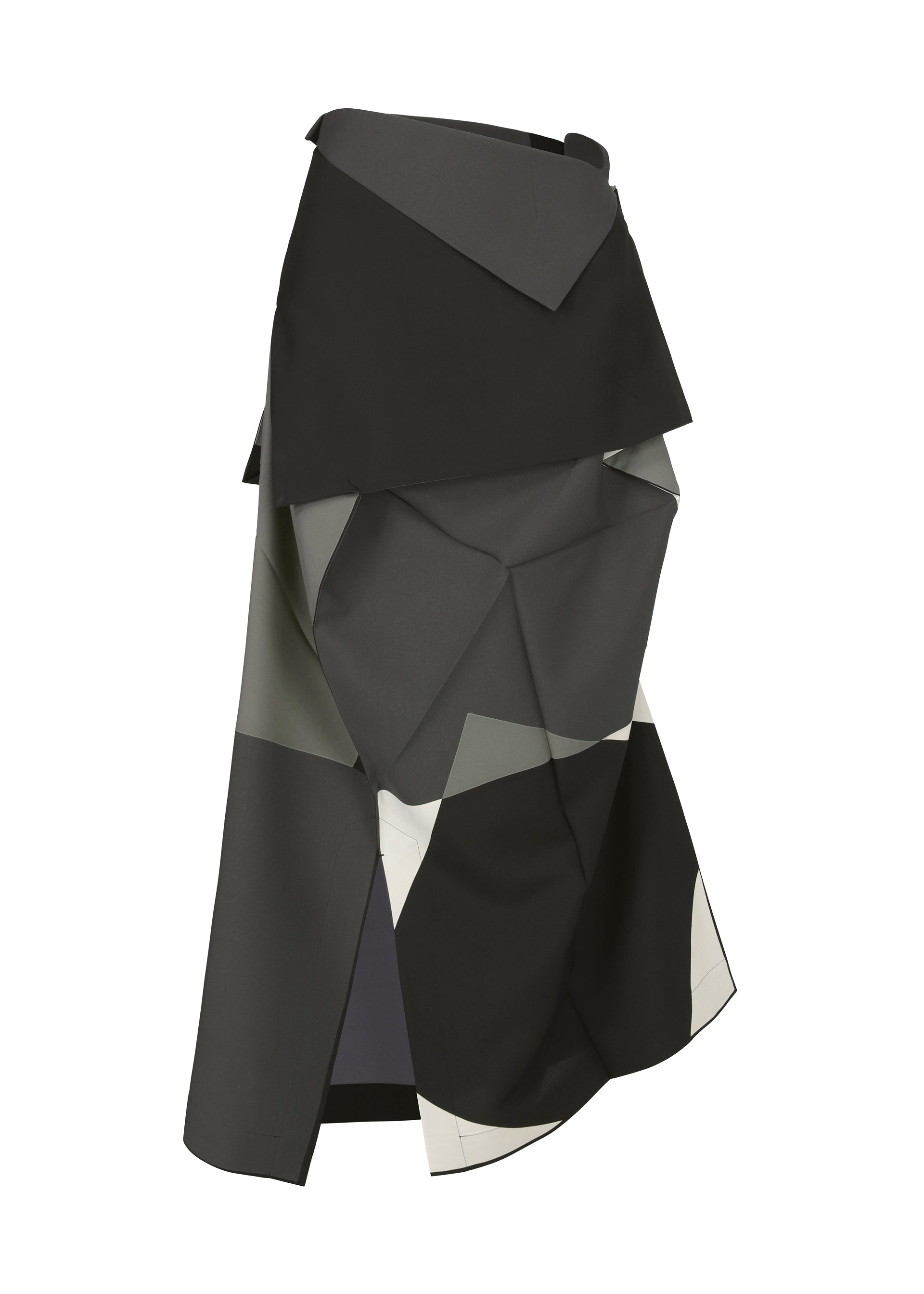 Zoomed view POSITIONS, Women's Skirt, Black - BLACK （no.15）