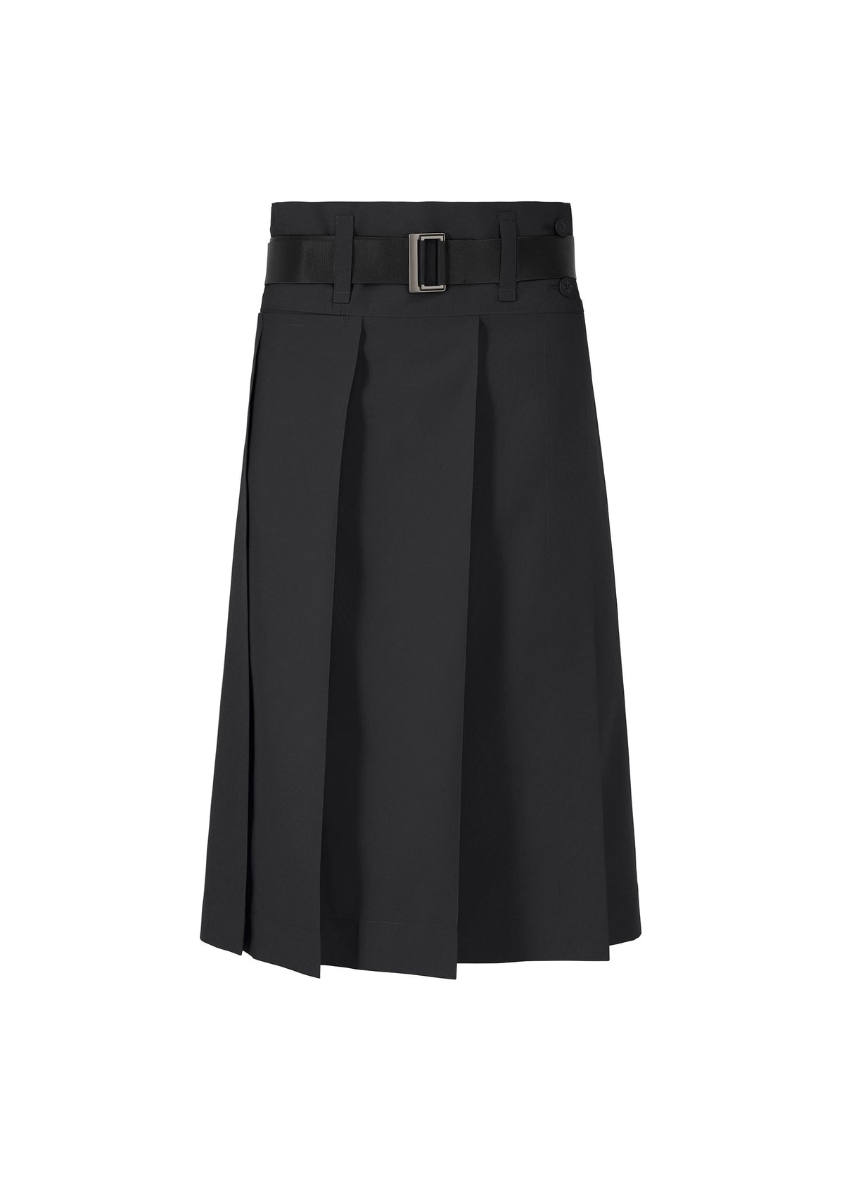 FLAT SIDE FOLD, Women's Skirt, Black view 2 of 10