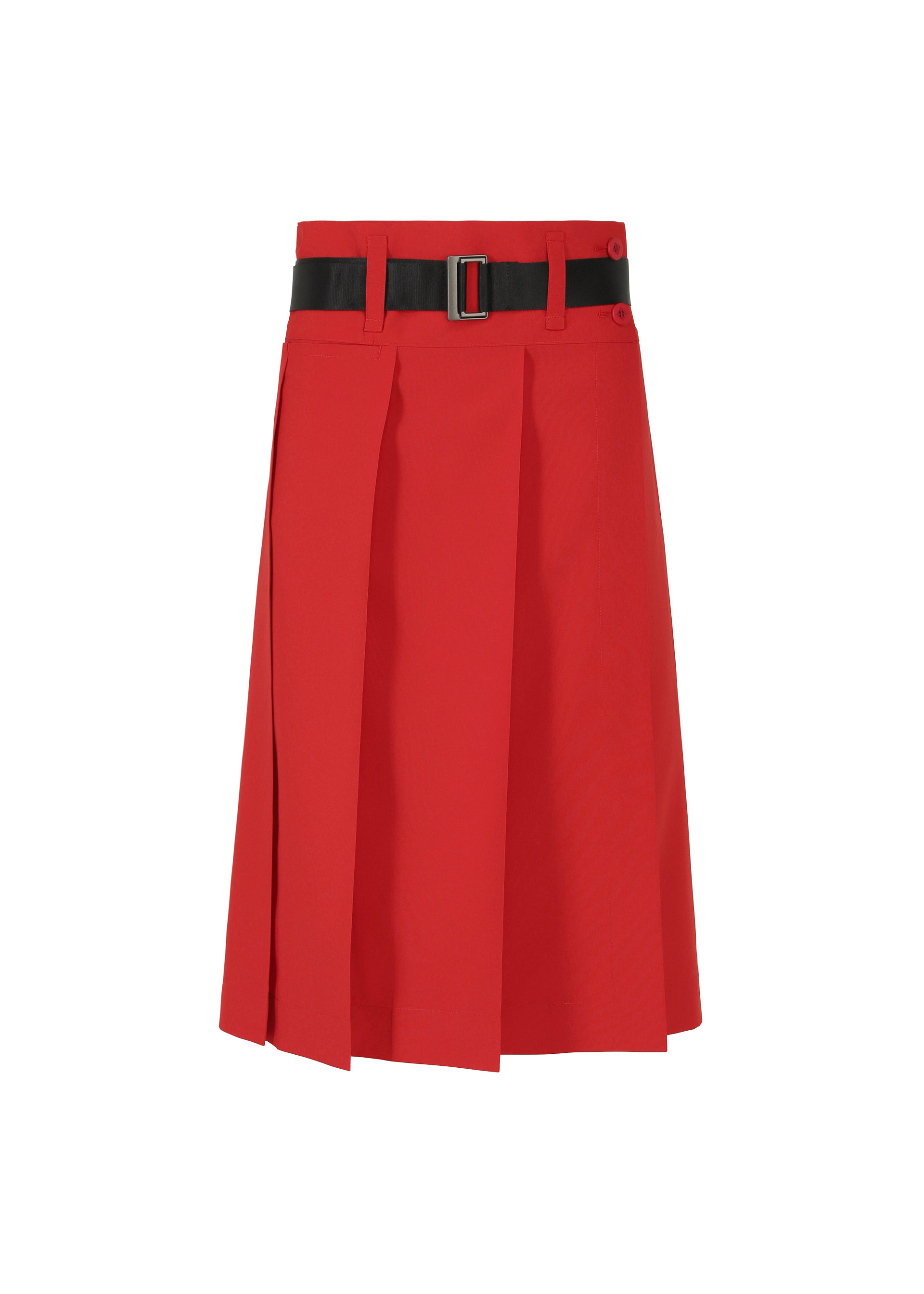 Zoomed view FLAT SIDE FOLD - RED （no.24）