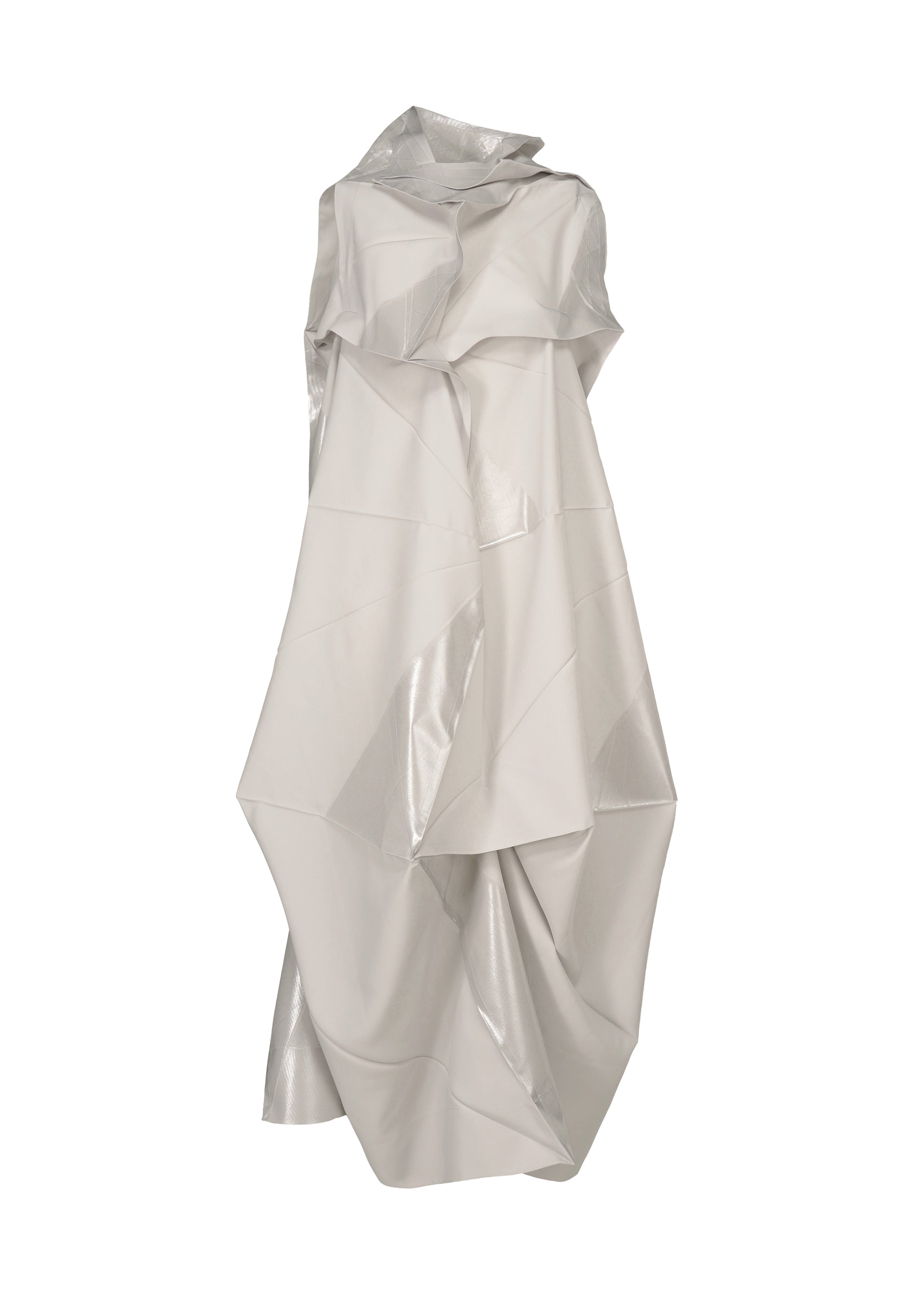 Zoomed view NO.16 FOIL, Women's Dress, White - PEARL WHITE （no.03）
