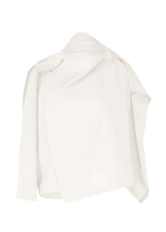 SQUARE RAMIE, Women's Tops, White