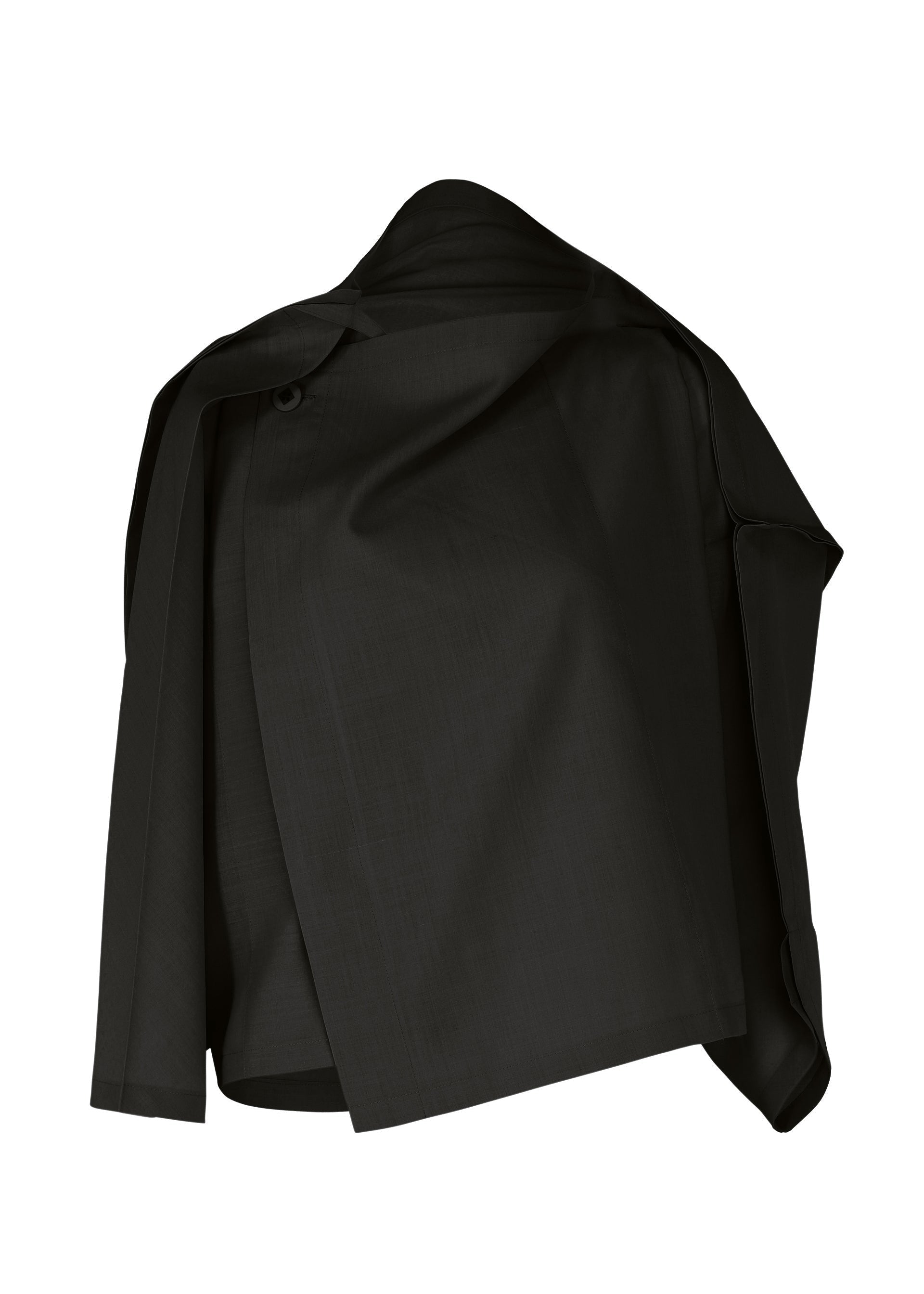 ISSEY MIYAKE 132.5 ポンチョ 1980s Issey Miyake Square Knit Modular Poncho with Side Zips
