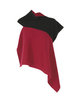 POSITIONED KNIT - BLACK×BORDEAUX （no.19）