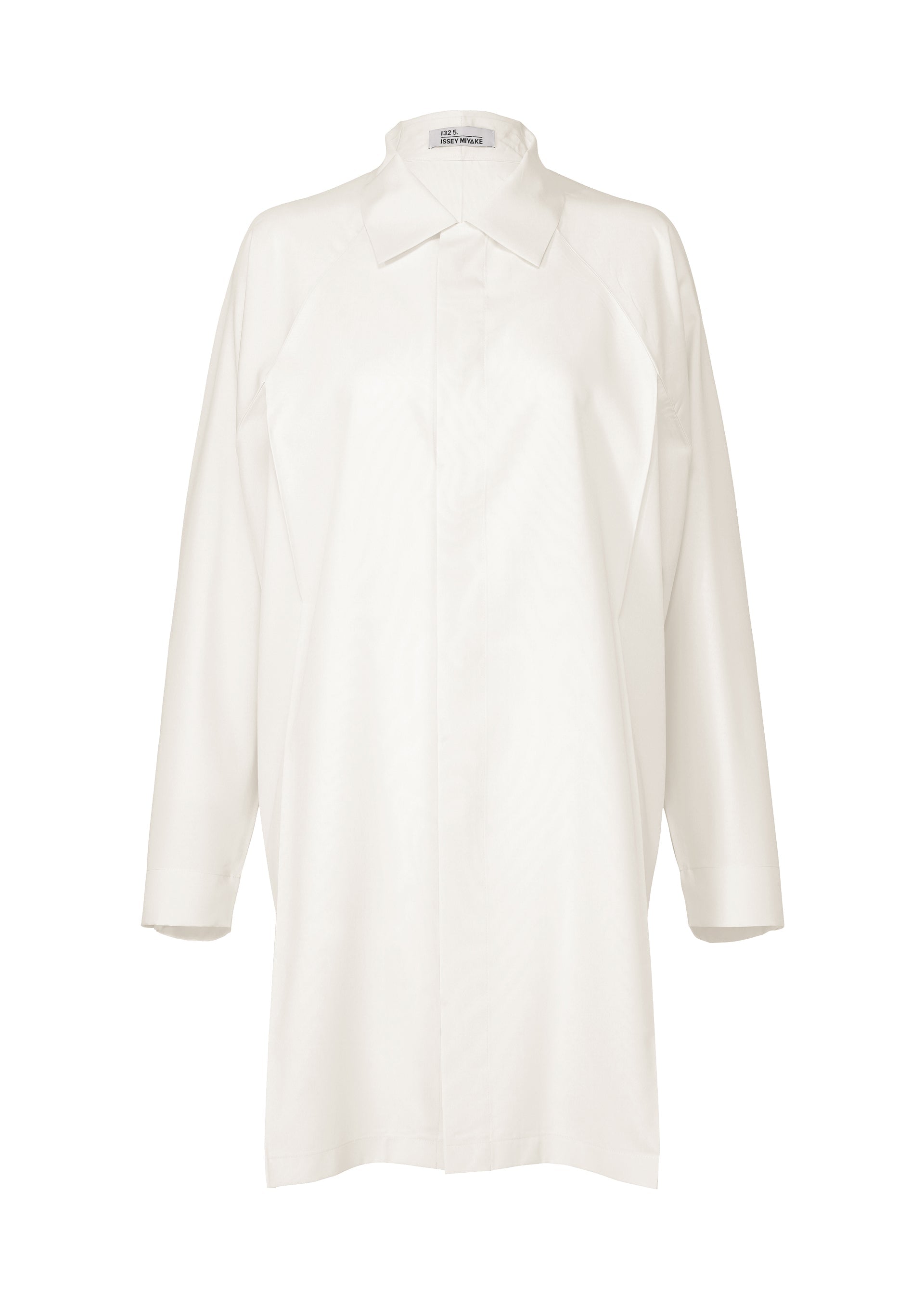 Zoomed view FOLD SHIRT, Women's Tops, White - WHITE （no.01）