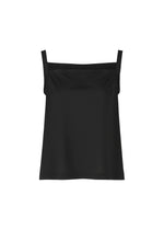 The NO.6 TRANSLUCENT by 132 5. ISSEY MIYAKE is a sheer black camisole-style tank top with wide straps, shown against a white background.