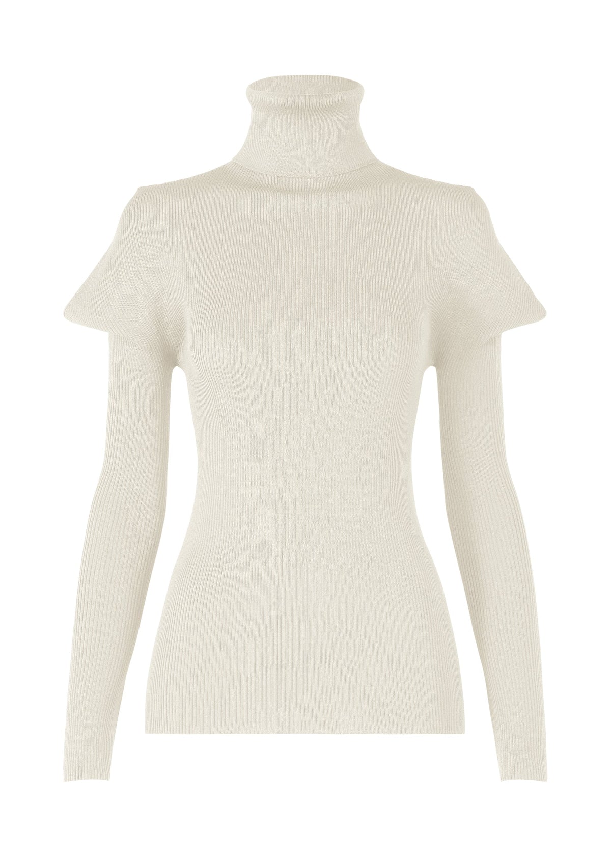 FLAT RIB KNIT 1, Women's Tops, White view 1 of 10