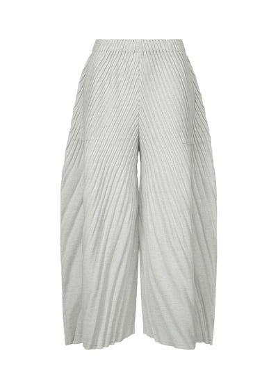 LINEN LIKE PLEATS PANTS