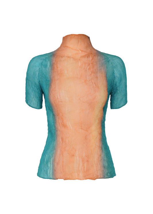 LIGHT LEAK CHIFFON TWIST TOP