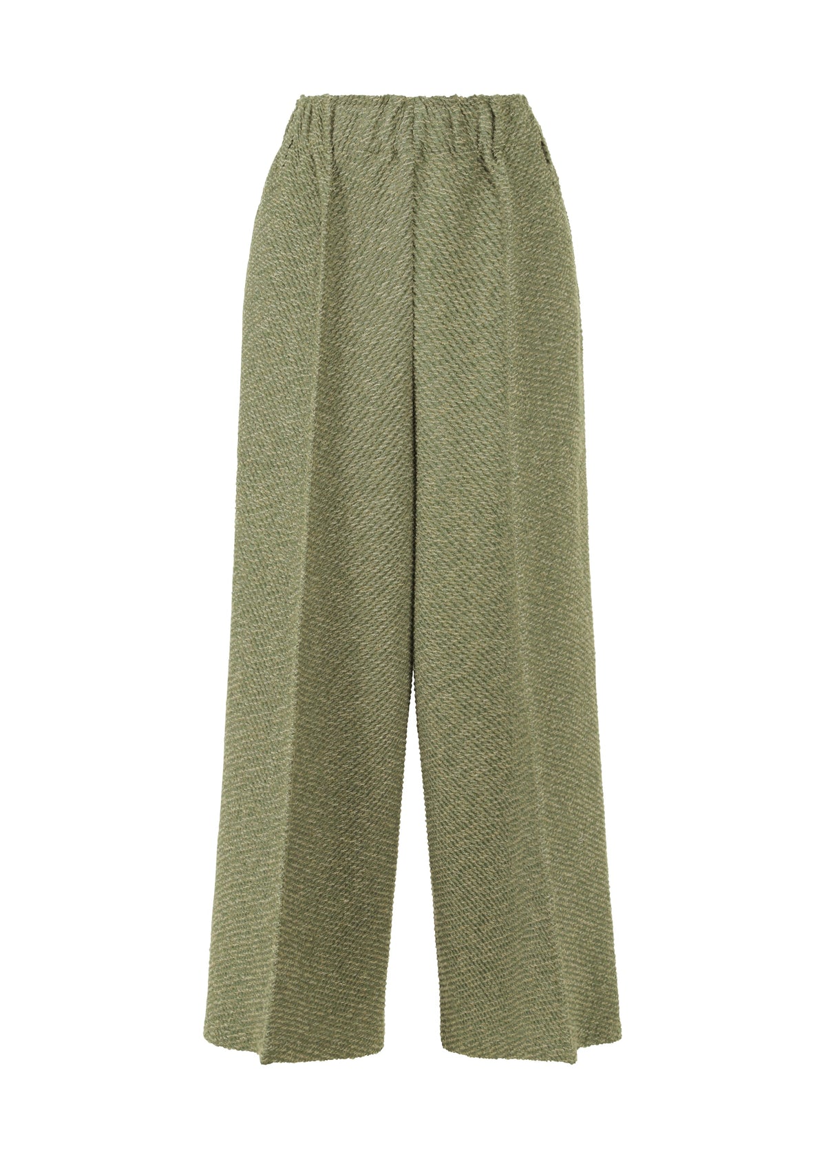 WARM PLEATS, Women_Knit, Khaki