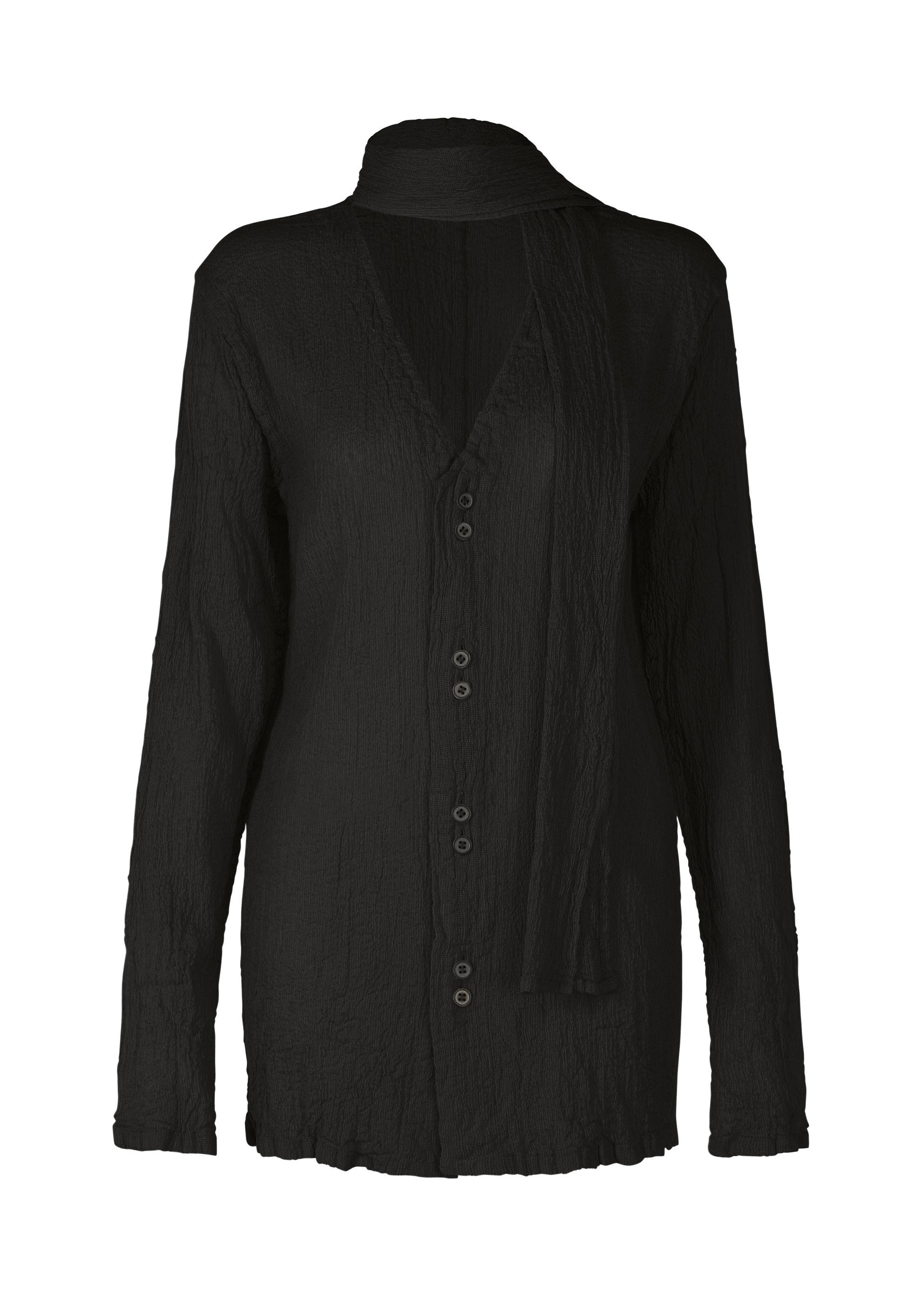 Issey Miyake Wool Silk Knit Cardigan
