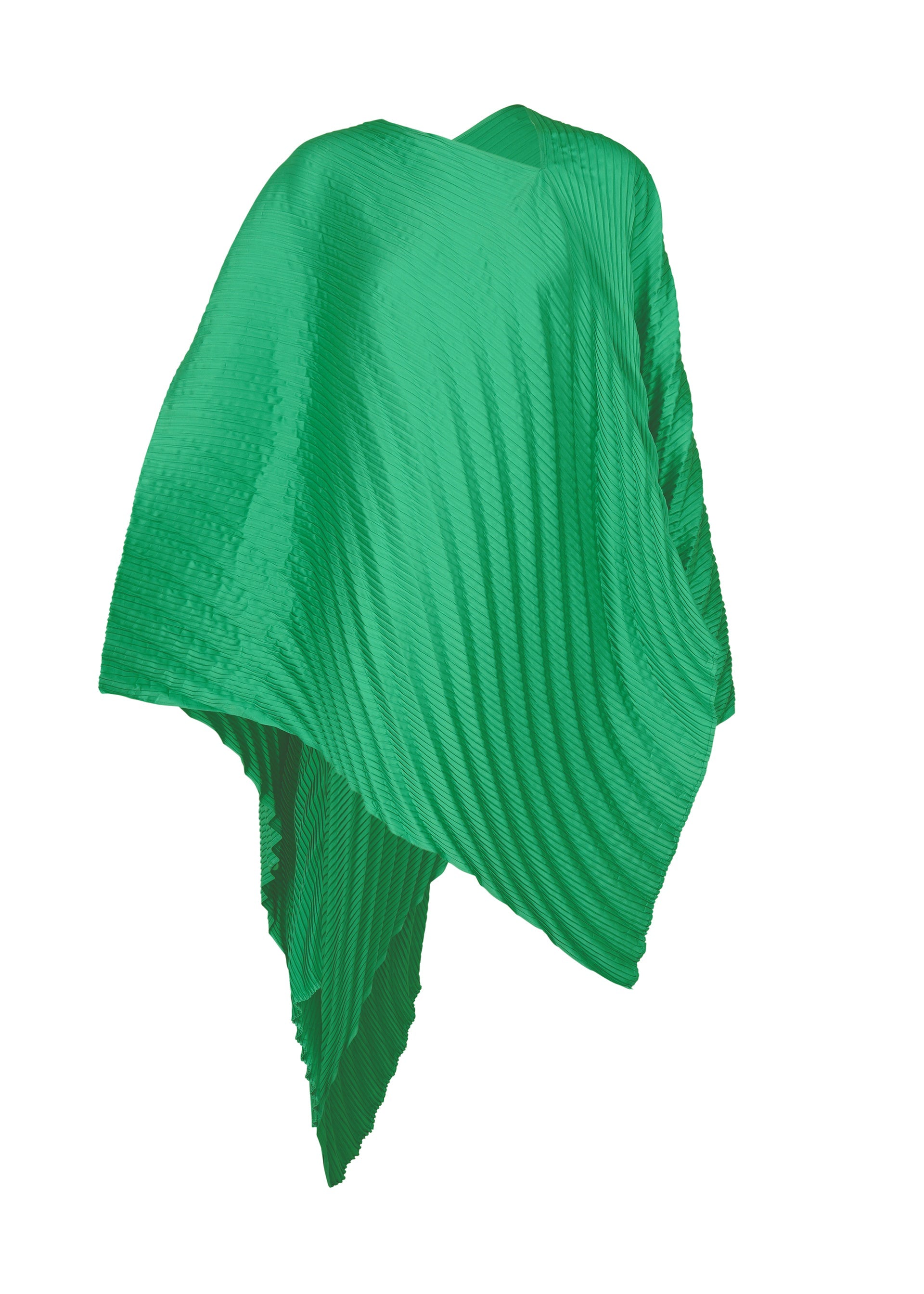 NUANCE PLEATS SOLID, Women's Tops, Green