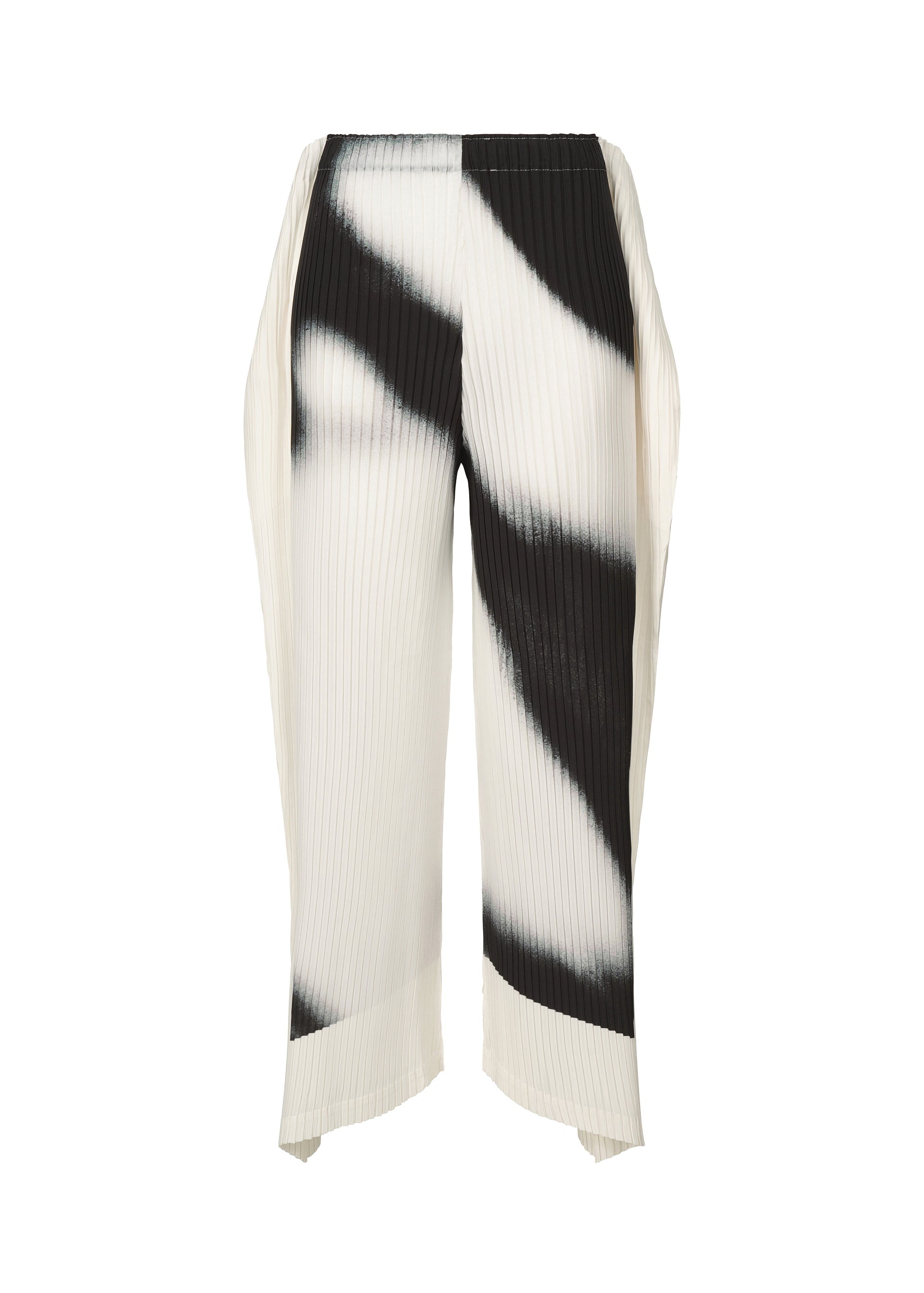 SHADOW STUDY PLEATS, Women_Pants, White