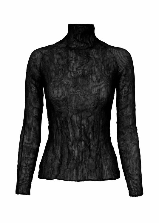 CHIFFON TWIST BK/WT view 1