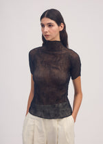 CHIFFON TWIST BK/WT-38