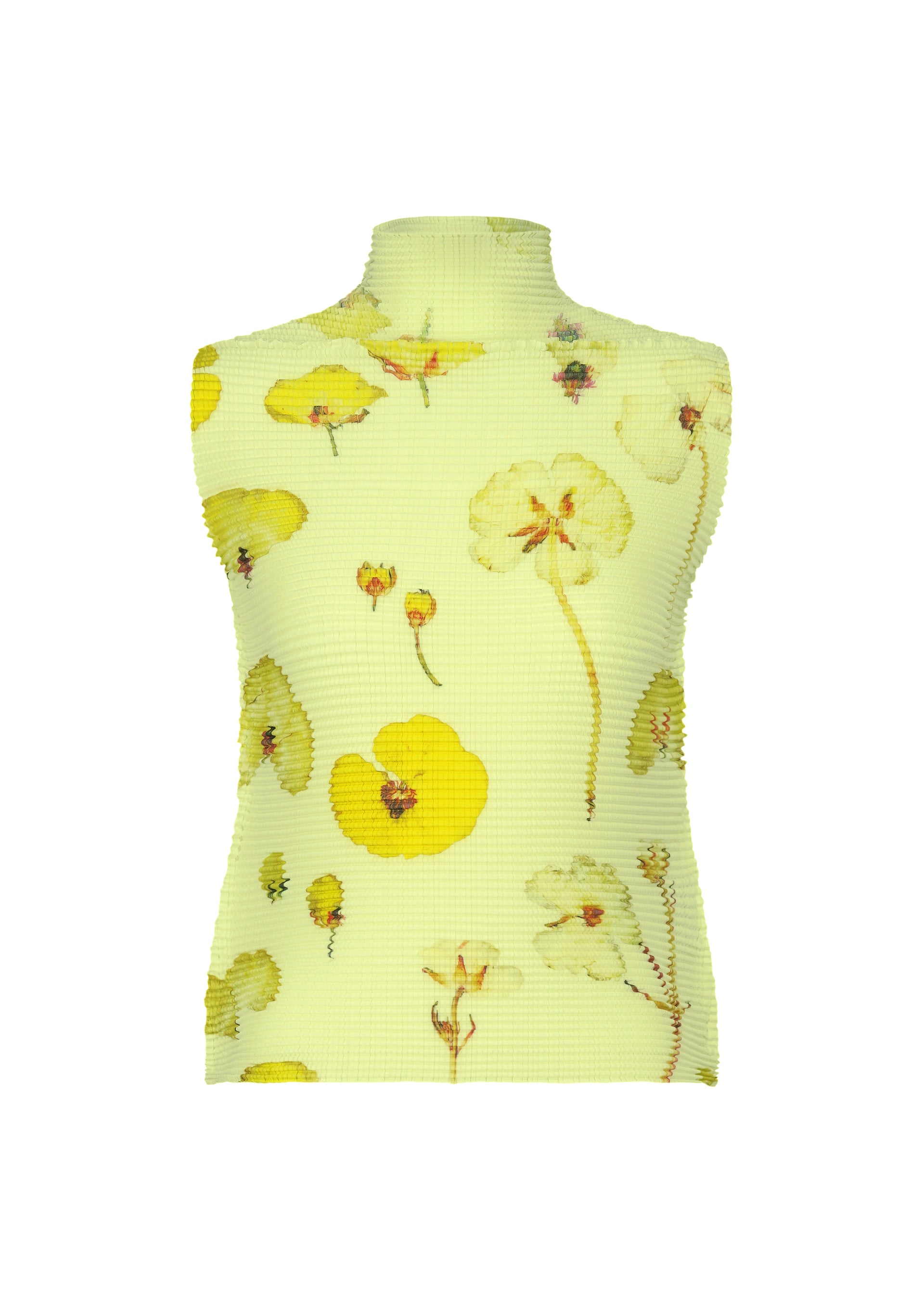 PRESSED FLORA PLEATS TOP – ISSEY MIYAKE ONLINE STORE