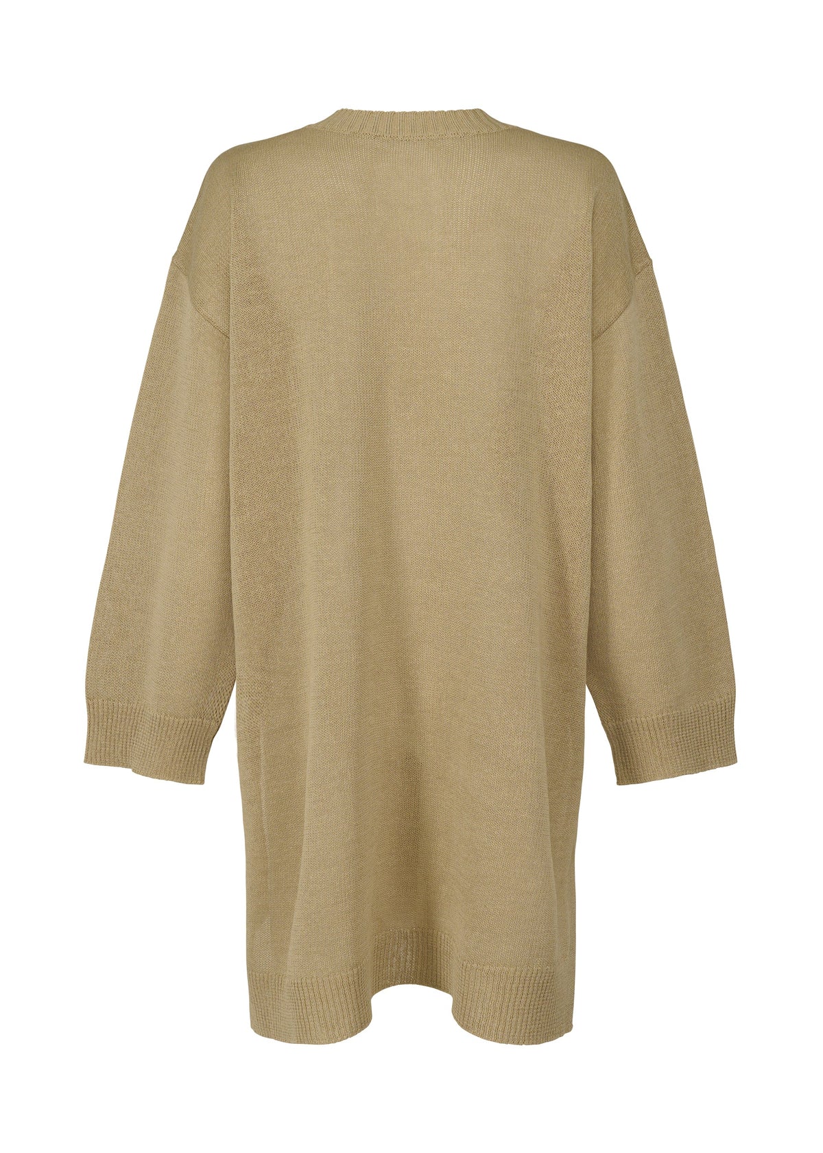 BUTTONED DRAPE KNIT