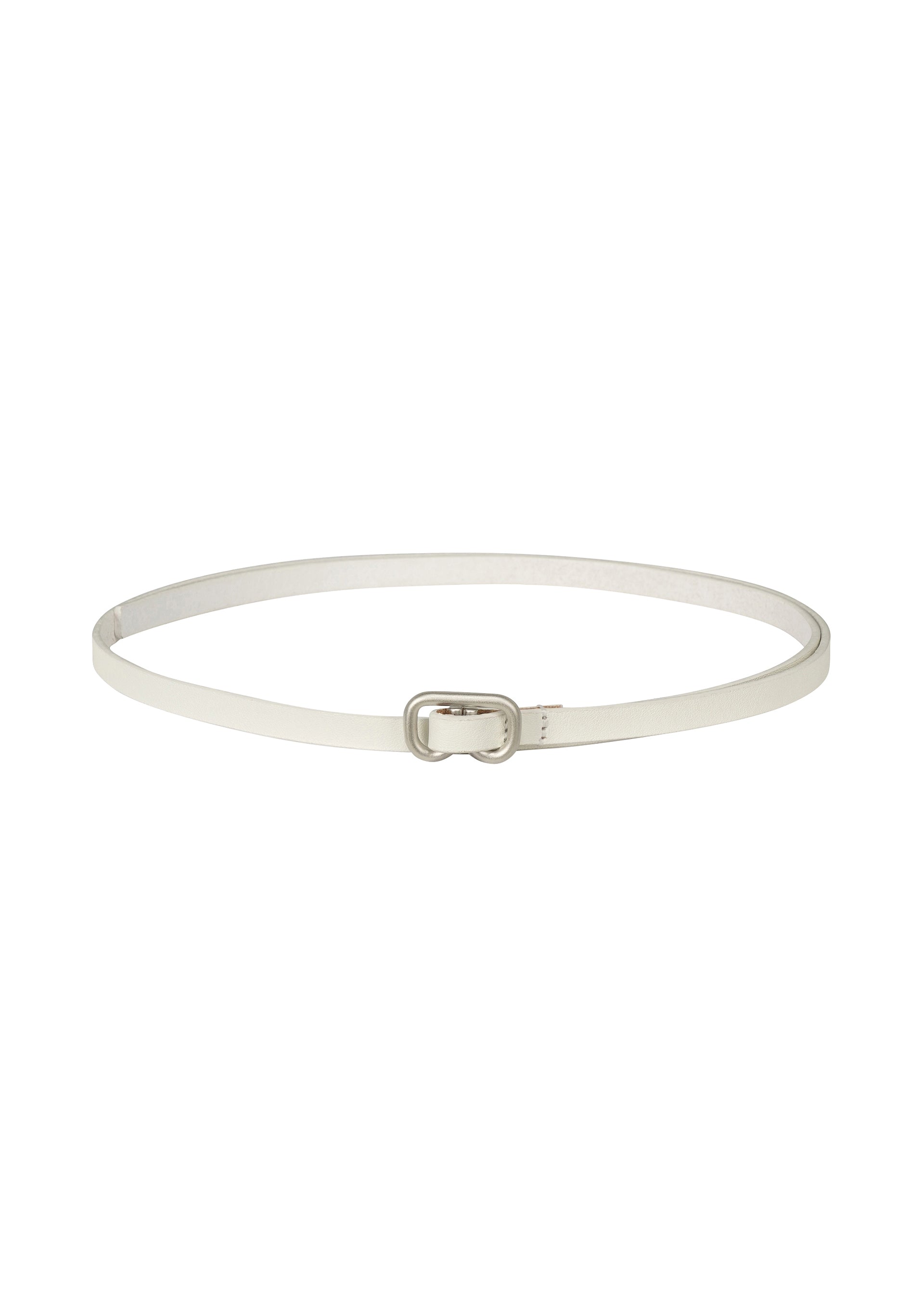 SOLID LEATHER BELT, ACCESSORIES & MISCELLANEOUS ACCESSORIES, WHITE