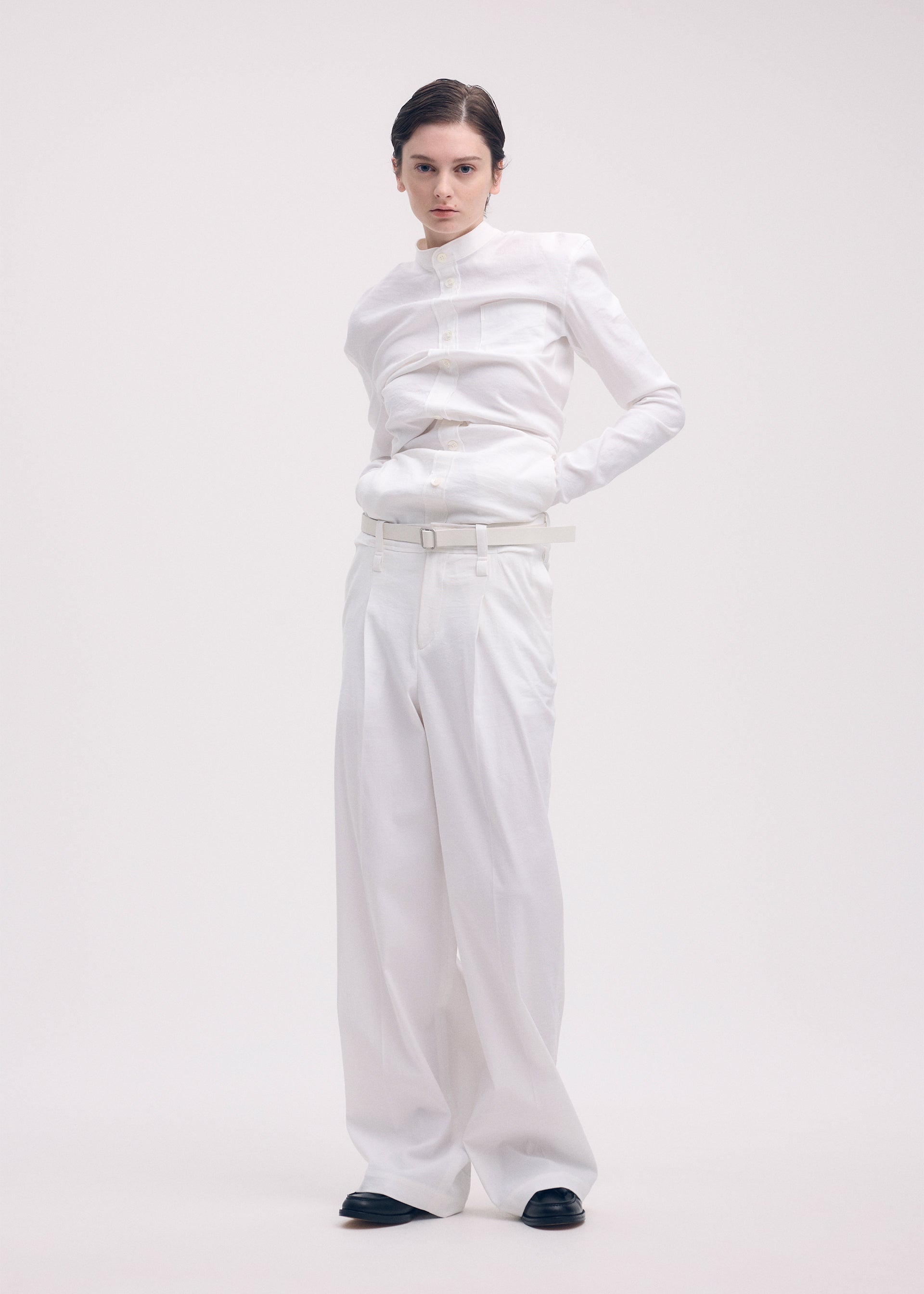 SOLID LEATHER BELT