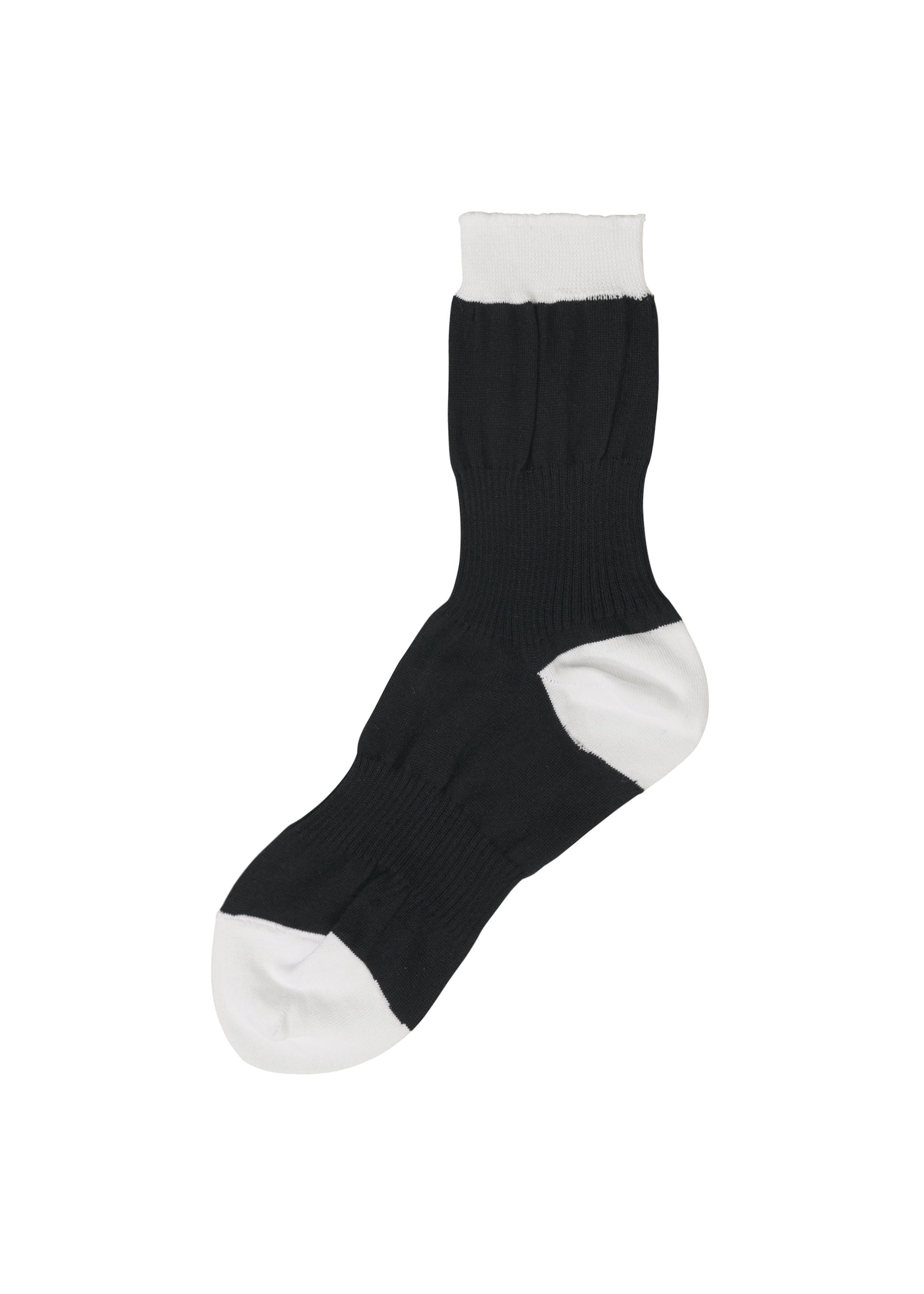 COLOR PUFF SOCKS, ACCESSORIES & MORE_LEGWEAR & SHOES, BLACK