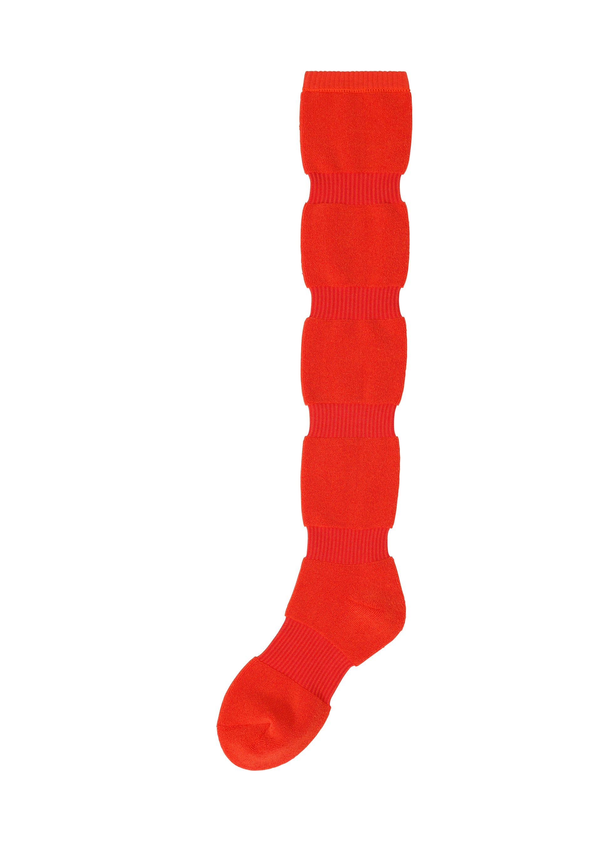 Zoomed view PUMPED SOCKS - RED （no.24）