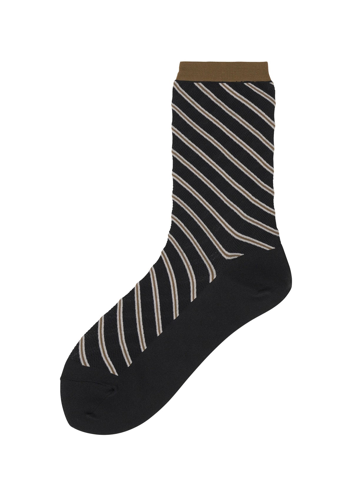 GENERIC STRIPES SOCKS, ACCESSORIES & MORE_LEGWEAR & SHOES, BLACK view 1 of 5