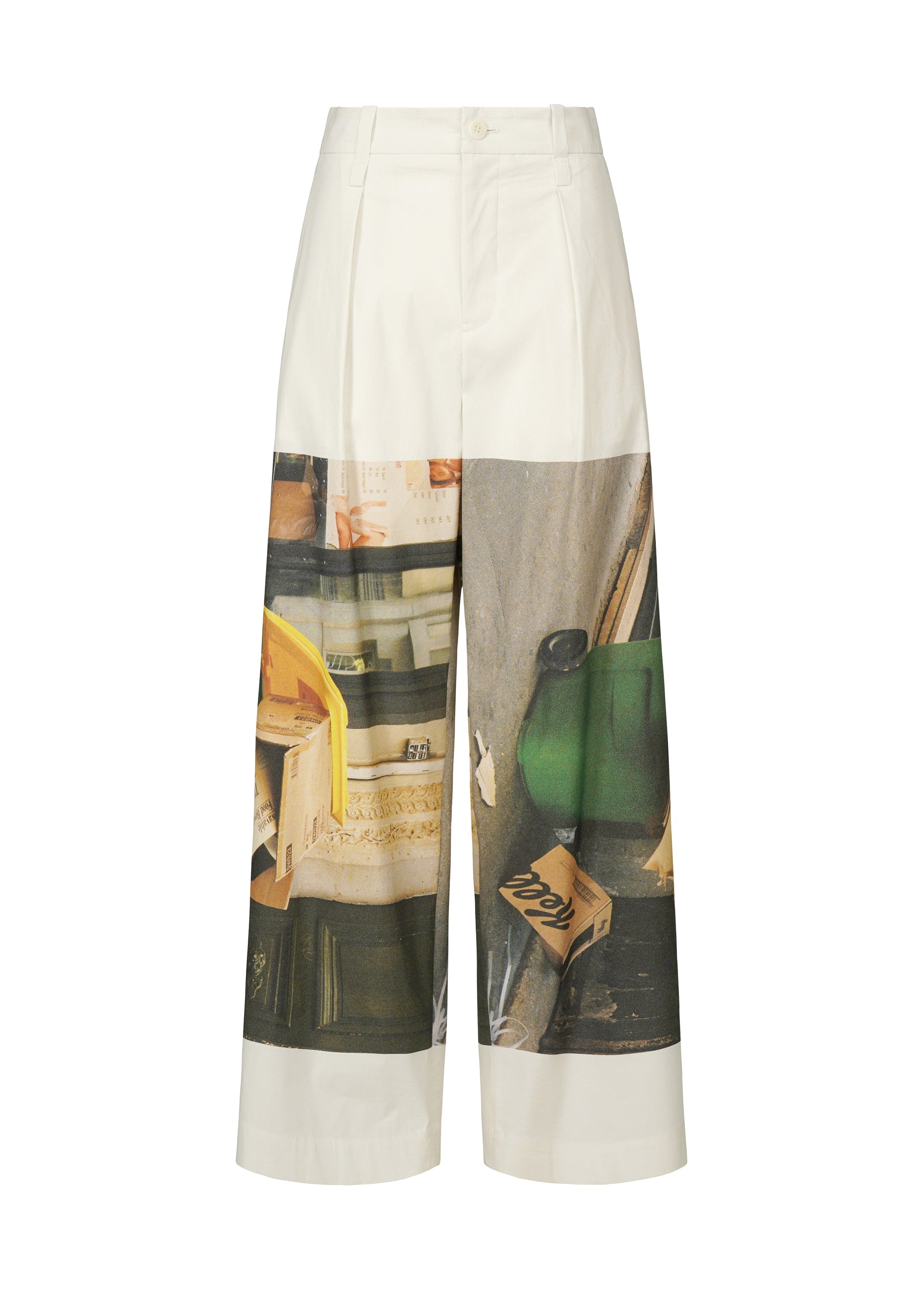 Zoomed view STREET VIEW, Women's Pants, White, White - OFF-WHITE （no.02）