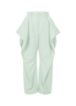 WOOL TWEED PANTS - PALE BLUE （no.70）