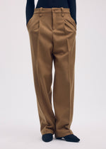 WOOL TWEED PANTS
