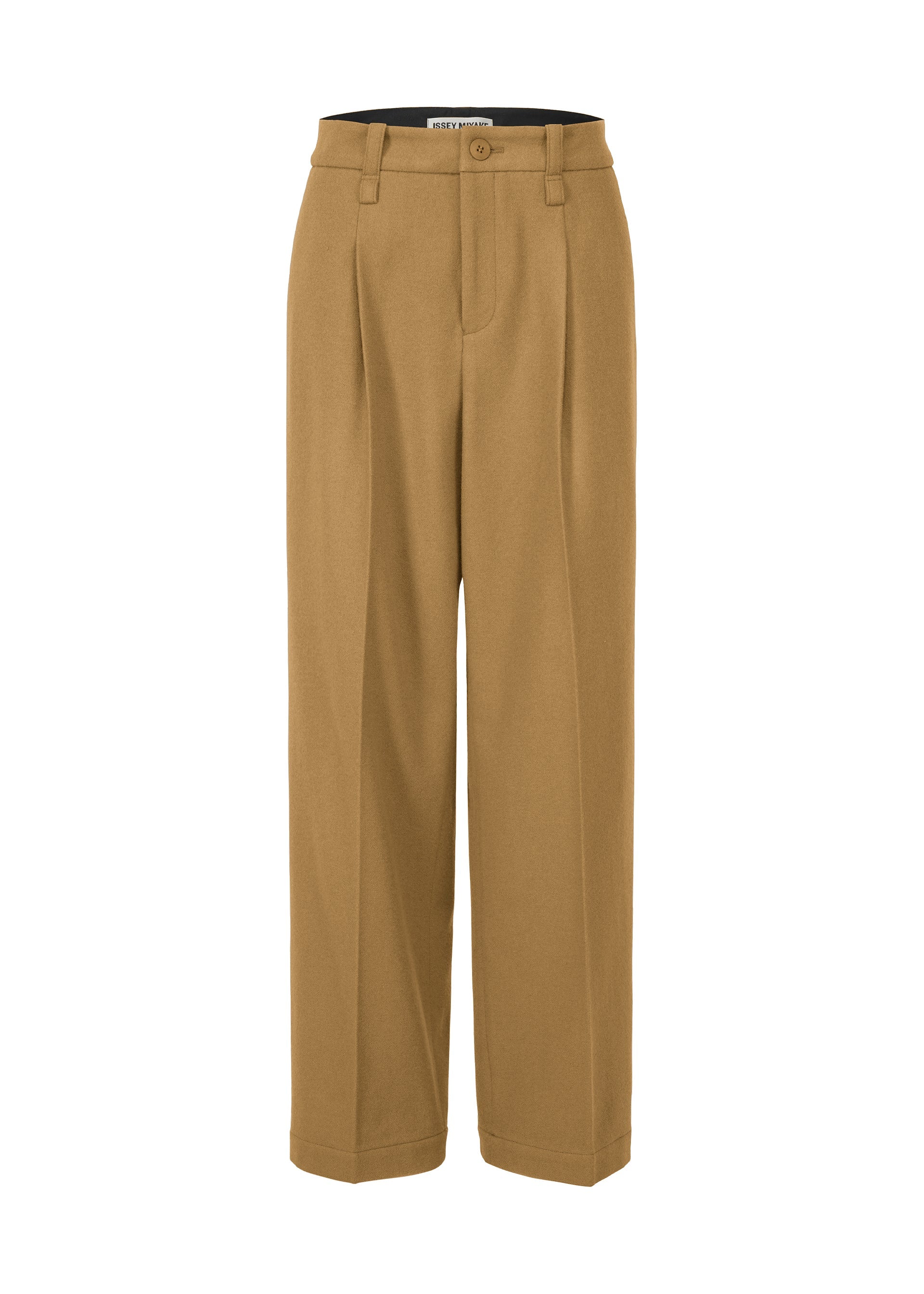 Zoomed view WOOL TWEED PANTS - BEIGE （no.41）