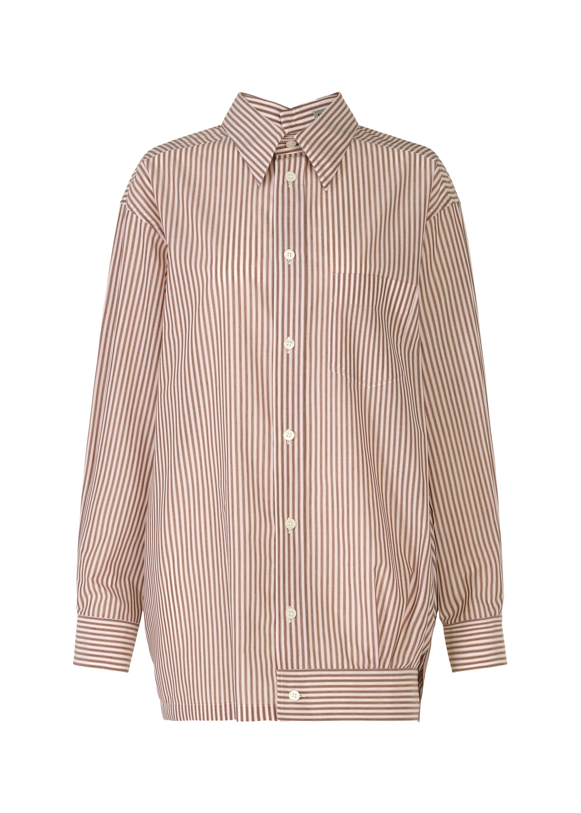 ODD SHIRT (STRIPES), Women's Tops, Red