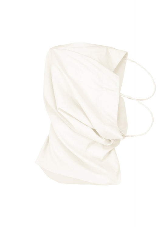 PAPER BAG, Women's Tops, White