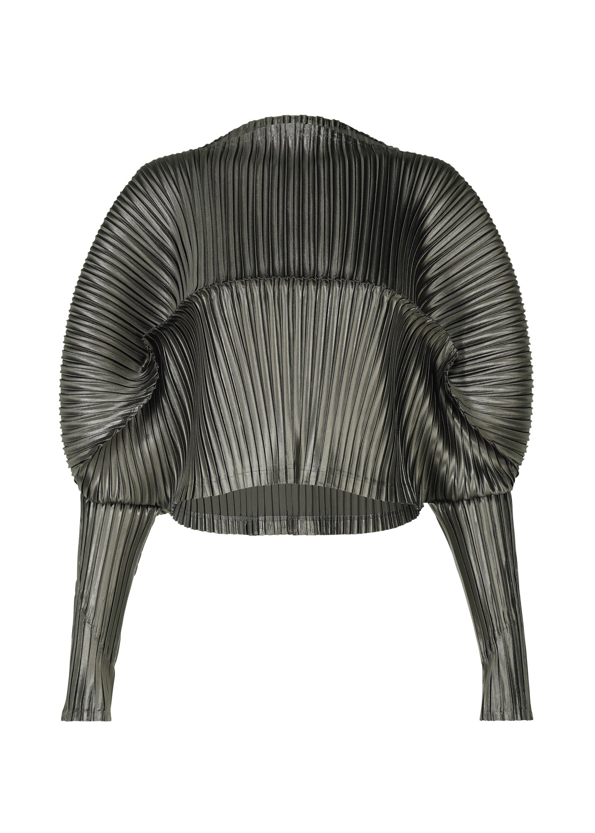 GLOSSED METAL PLEATS view 2 of 6