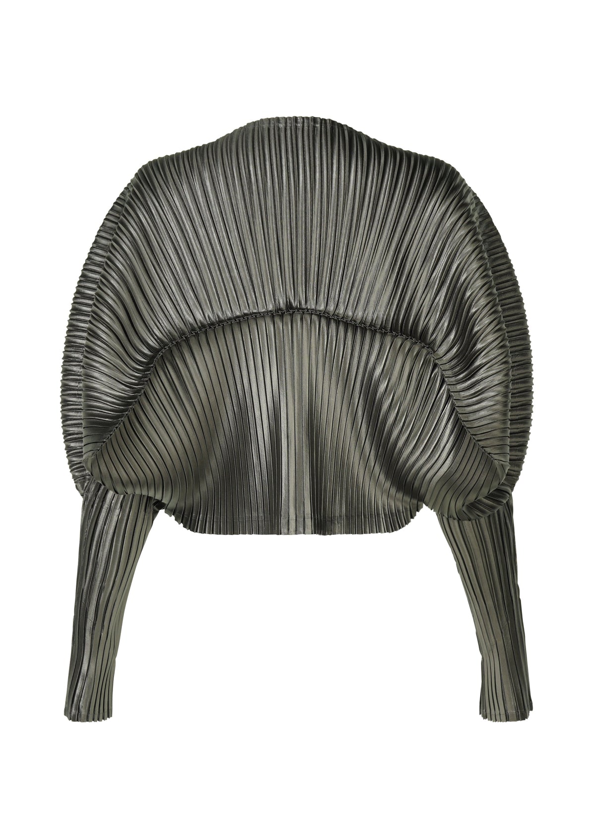 GLOSSED METAL PLEATS view 4 of 6