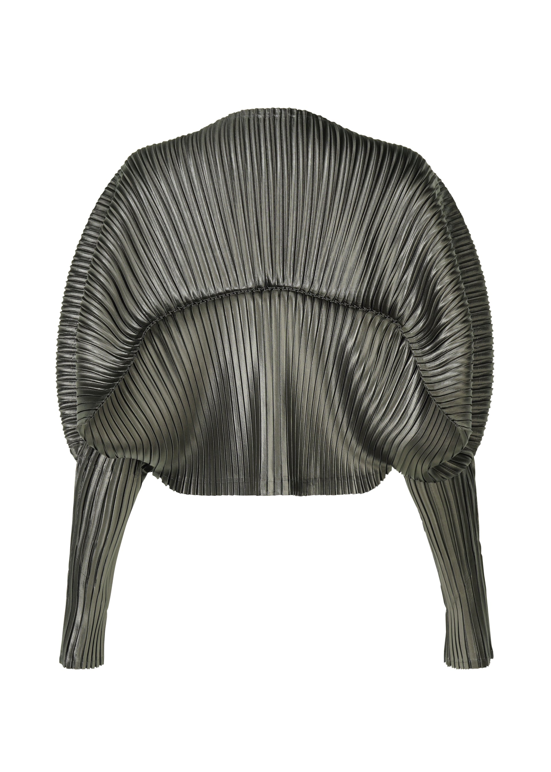 Zoomed view GLOSSED METAL PLEATS