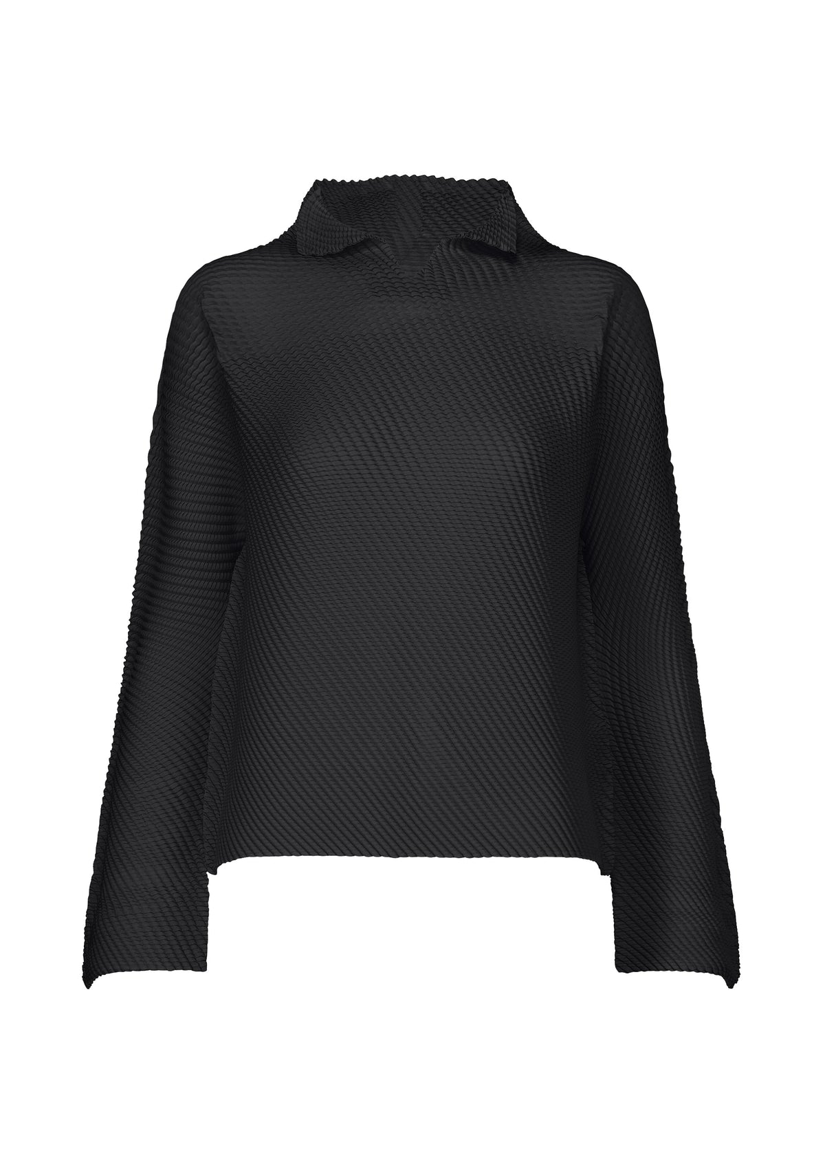SHIFTED MISTY PLEATS, Women's Tops, Black view 1 of 7