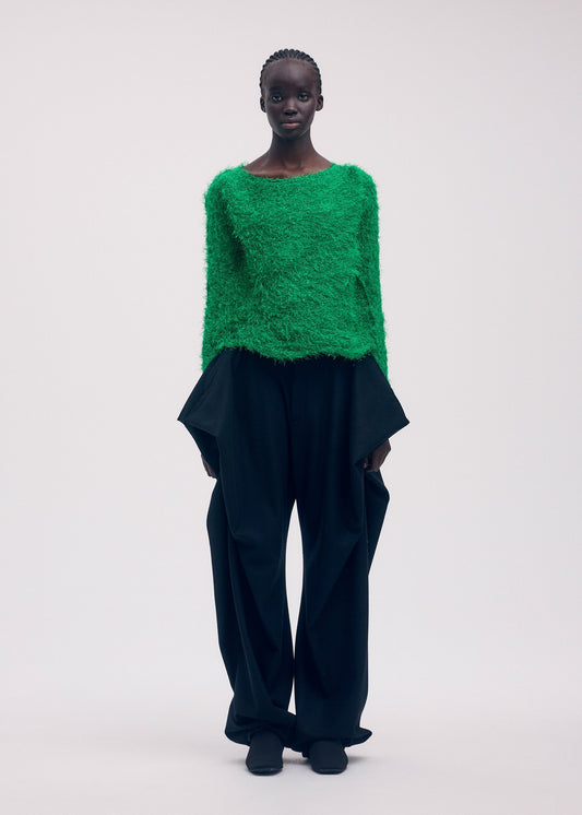 SHIFTED FUZZY PLEATS view 2