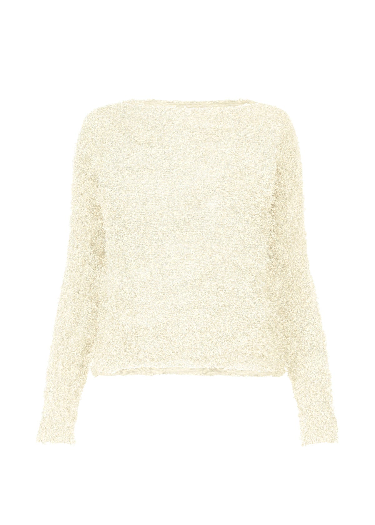 SHIFTED FUZZY PLEATS, Women's Tops, White view 1 of 7