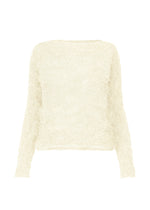 SHIFTED FUZZY PLEATS