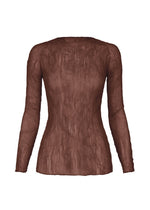 CHIFFON TWIST 2 - DARK BROWN （no.45）