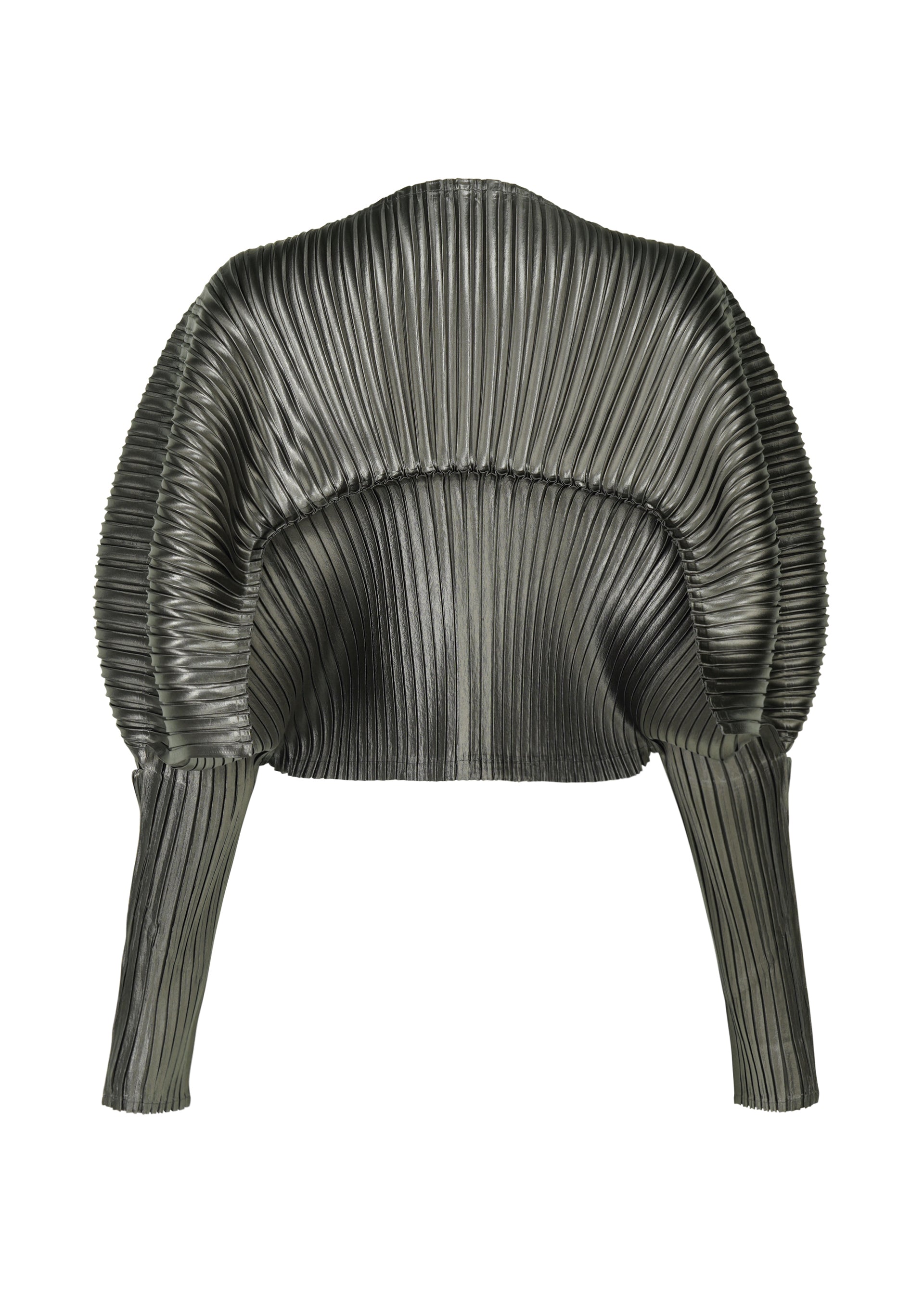 Zoomed view GLOSSED METAL PLEATS