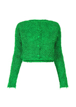 SHIFTED FUZZY PLEATS - GREEN （no.62）
