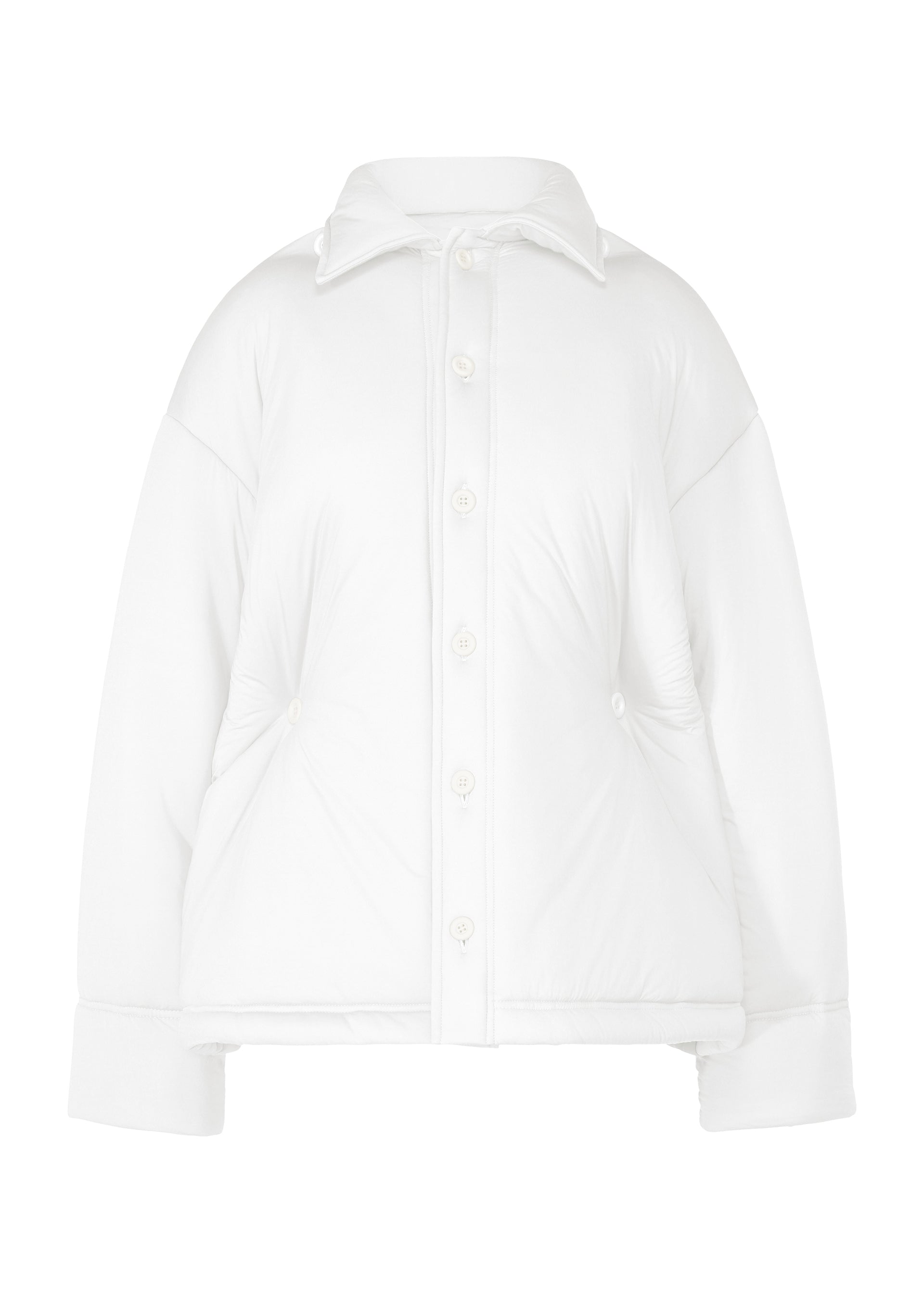 Zoomed view PUMPED-T, Women's Jackets & Coats, White - WHITE （no.01）