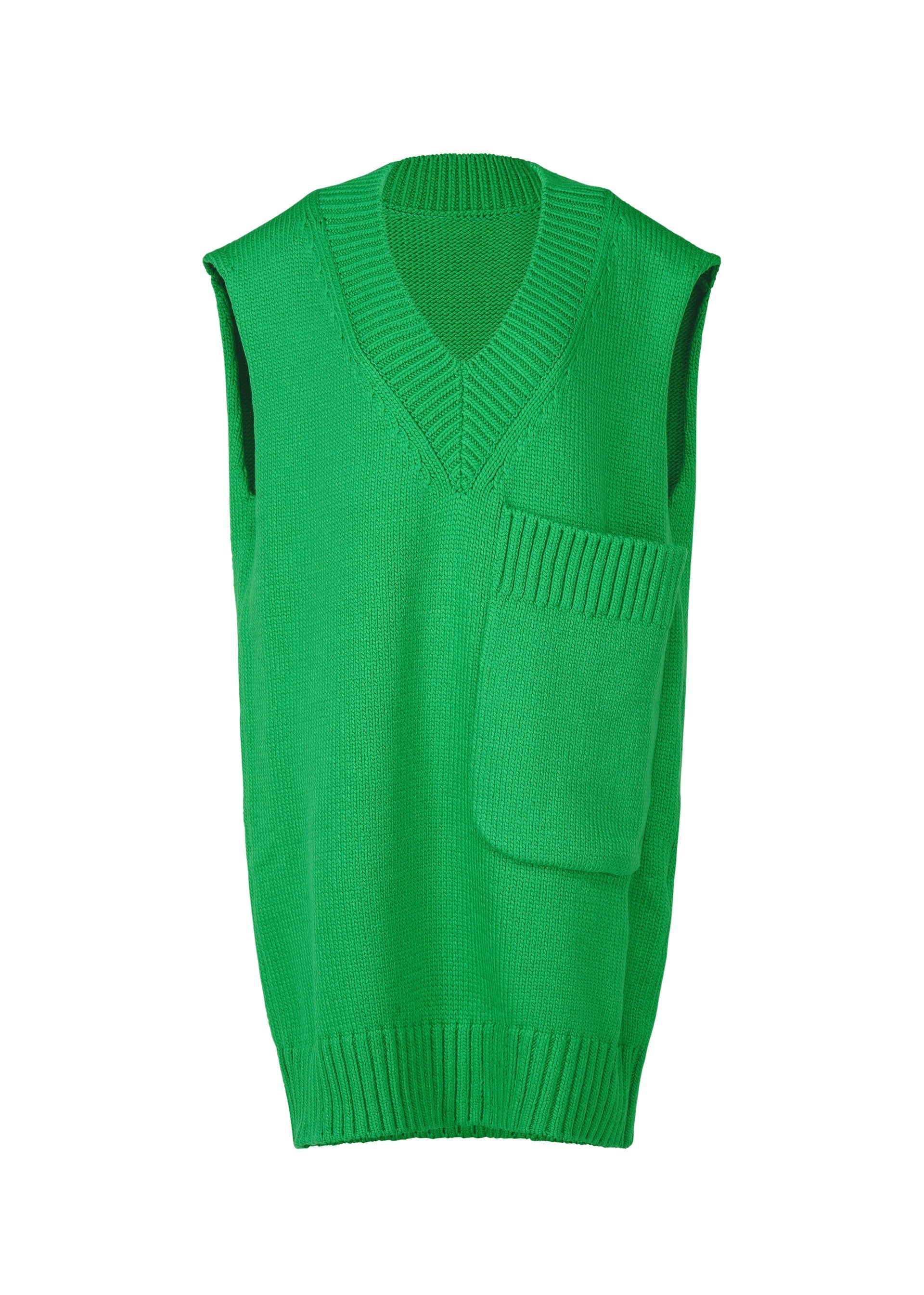 Zoomed view BREEZE KNIT - GREEN （no.62）
