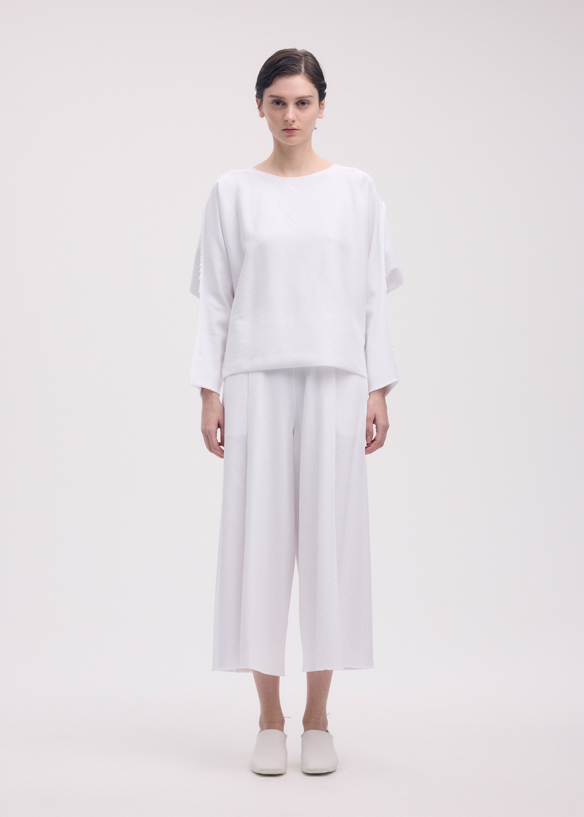 パンツ ISSEY MIYAKE 'Campagne' pants White CAMPAGNE – ISSEY MIYAKE ONLINE STORE
