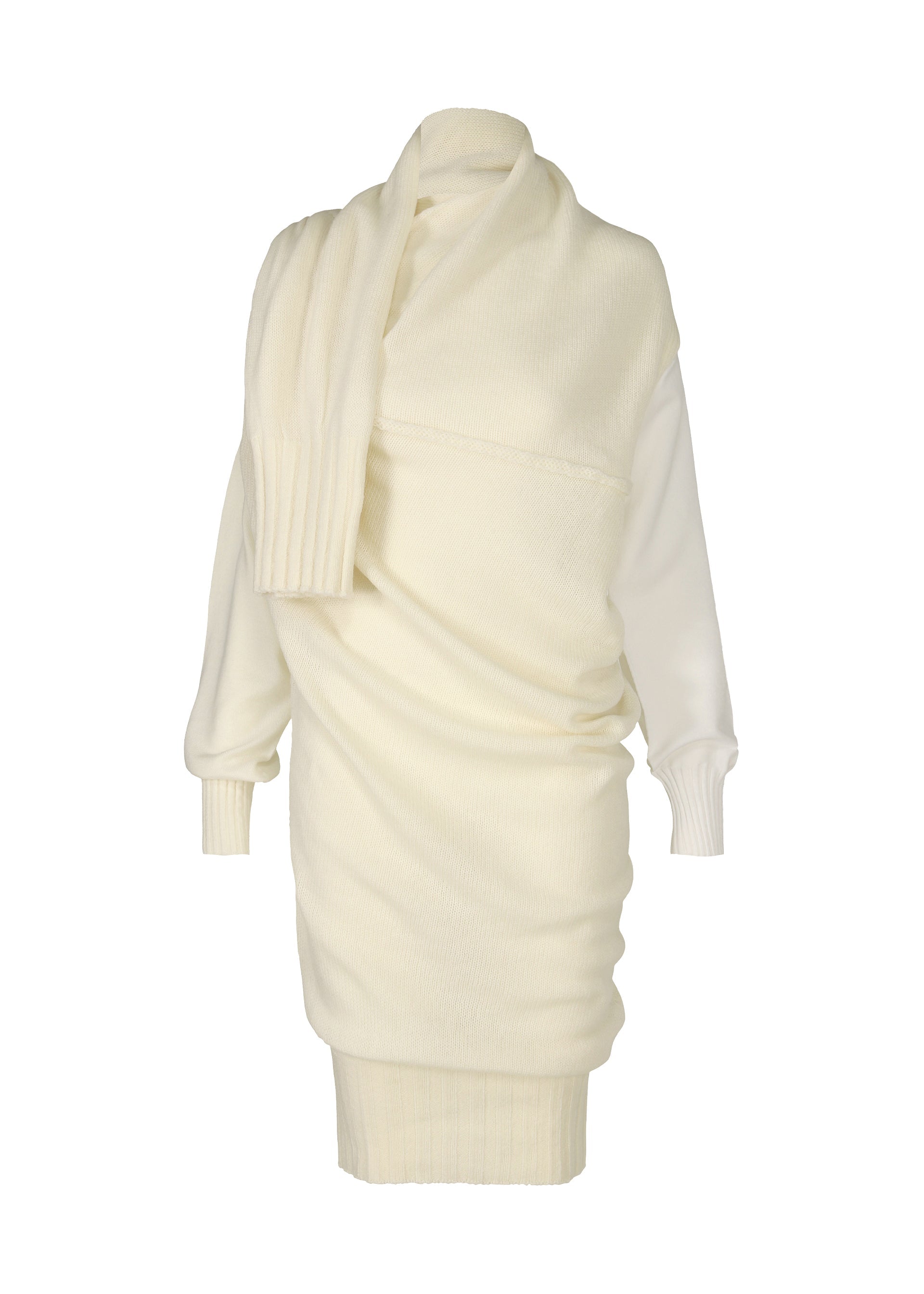 Zoomed view SLEEVES COLLECTION, Women's Knit, White - OFF-WHITE （no.02）
