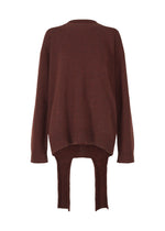 BACKPACK KNIT - DARK BROWN （no.45）