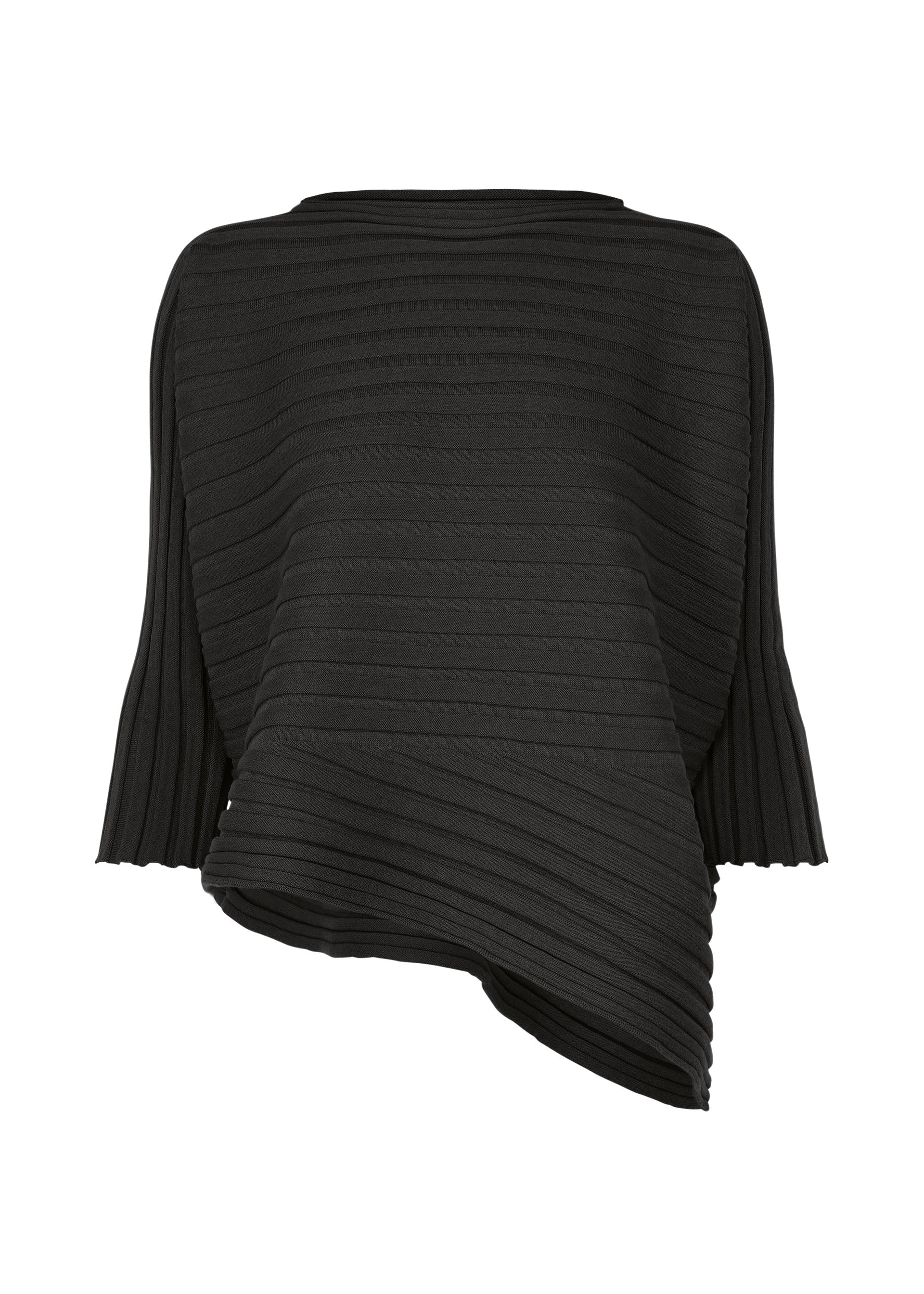 Zoomed view COTTON CASHMERE KNIT, Women's Knit, Black - BLACK （no.15）