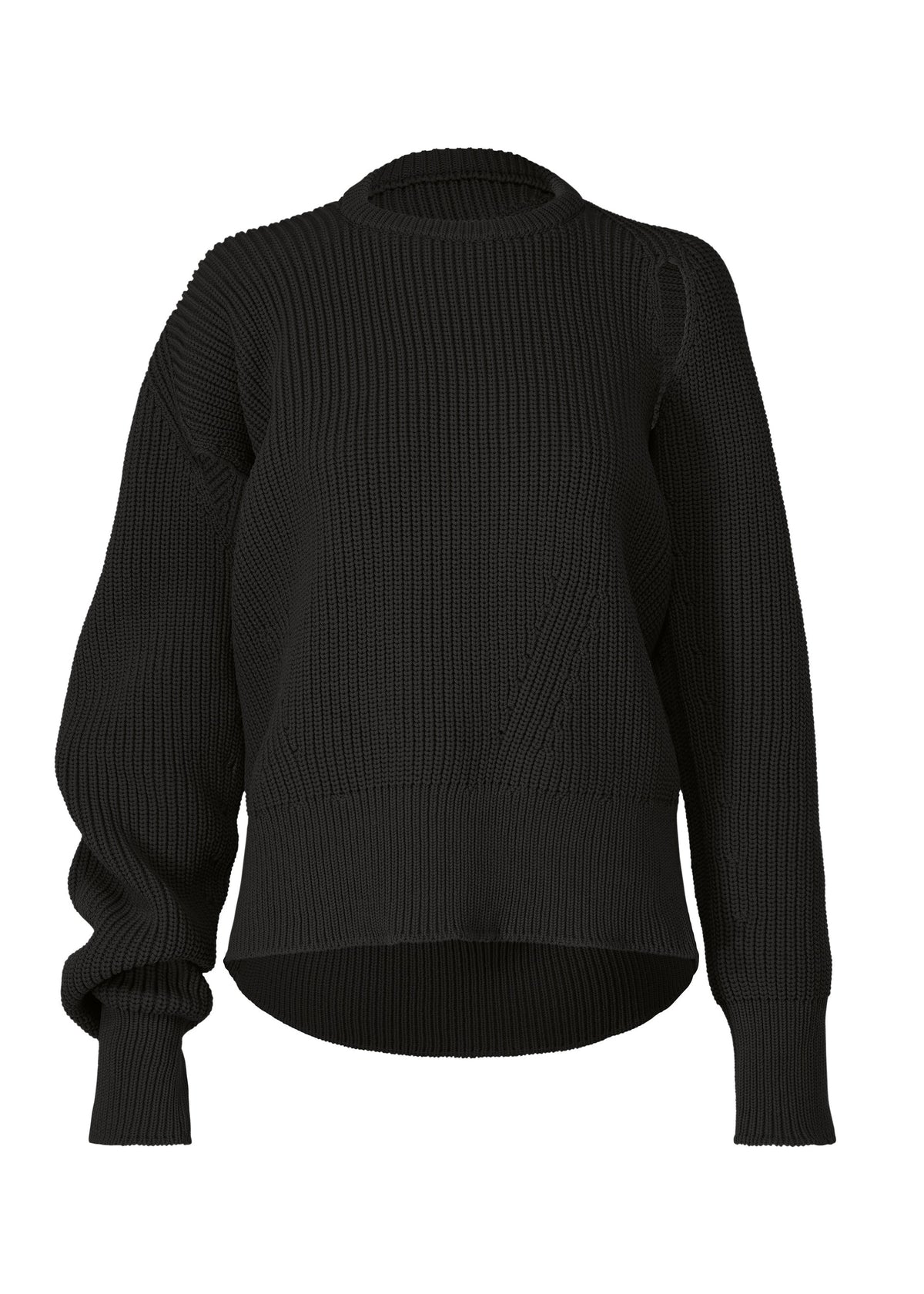 DISPLACED KNIT, Women's Knit, Black view 3 of 7
