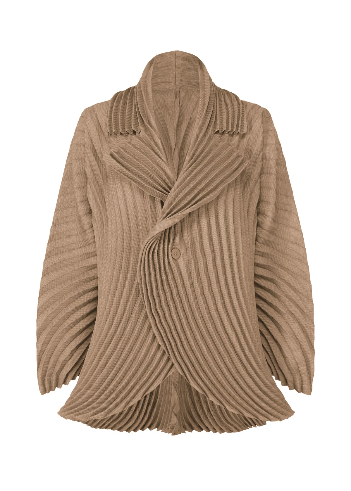 CIRCLE PLEATS PB, Women's Jackets & Coats, Gray view 1 of 6